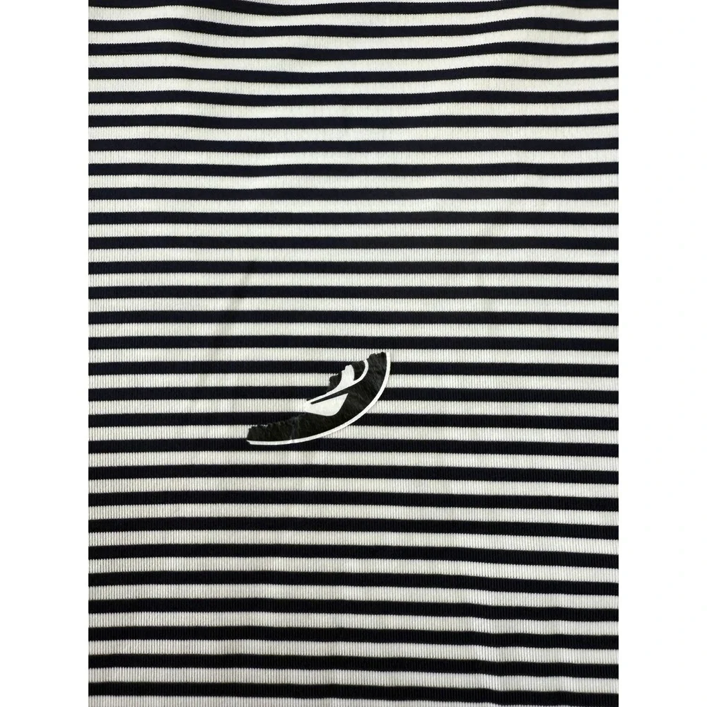 Columbia Golf Navy White Striped Mens Polo Shirt Large New - Picture 7 of 9